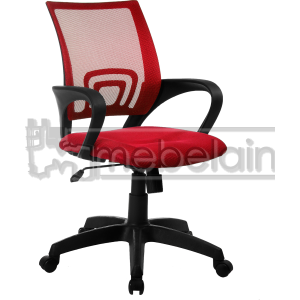 Офисное кресло С-804 красное